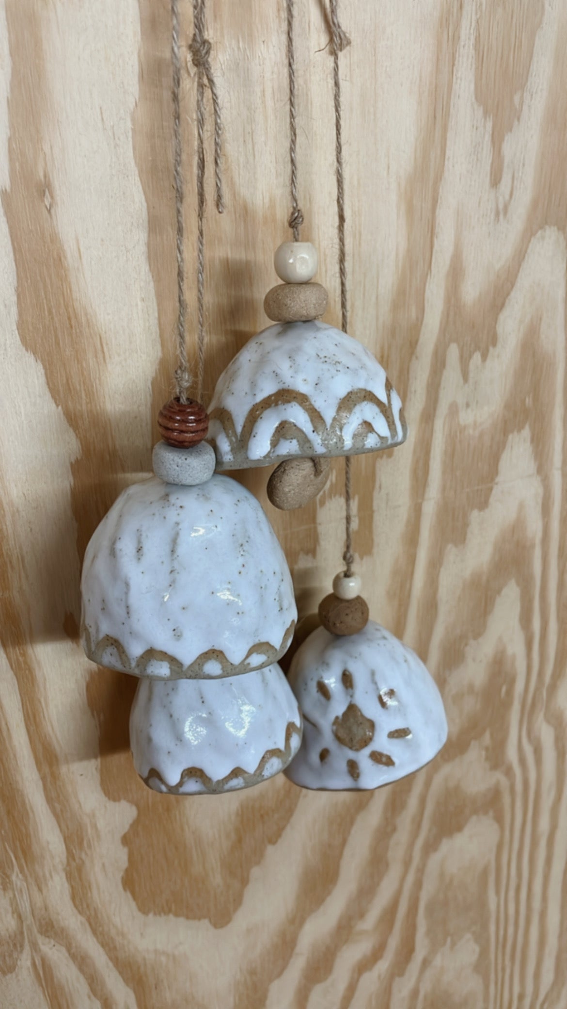 Ceramic Hanging Bells 1pc